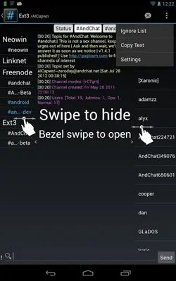 AndChat android App screenshot 0